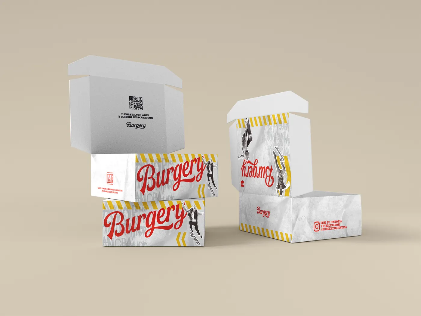 Pieza gráfica de Burgery