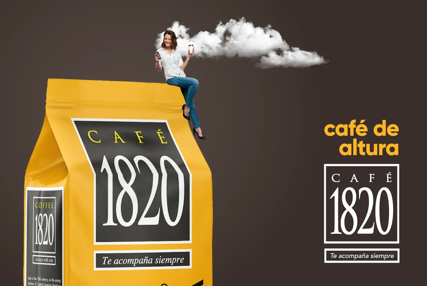 Pieza gráfica de Café 1820