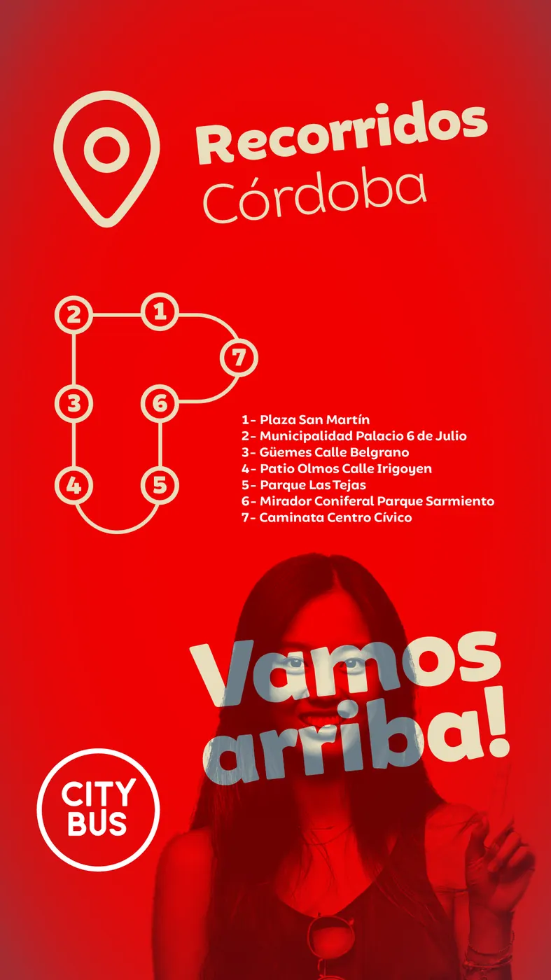 Pieza gráfica de CityBus — 2ª etapa