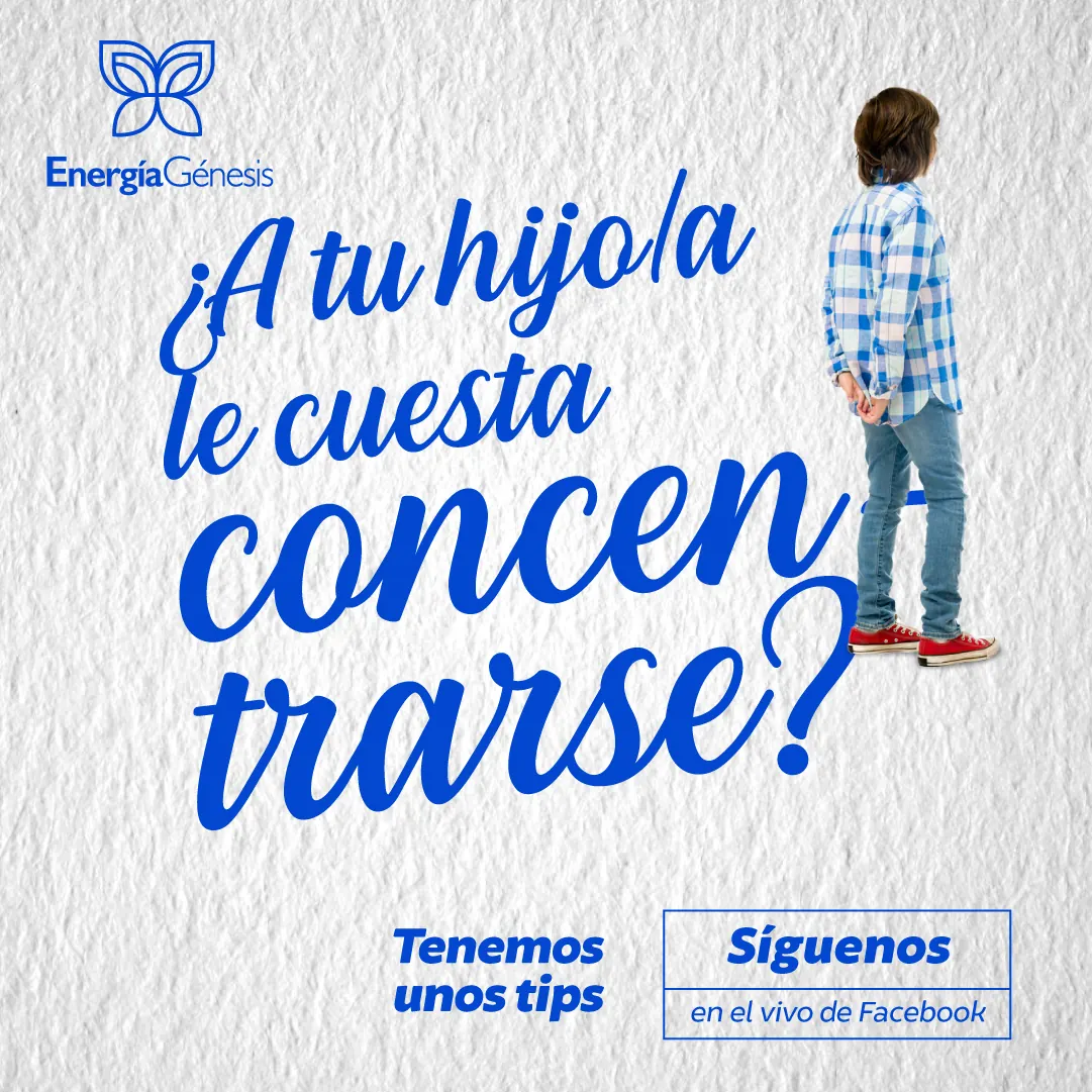 Pieza gráfica de energia Génesis