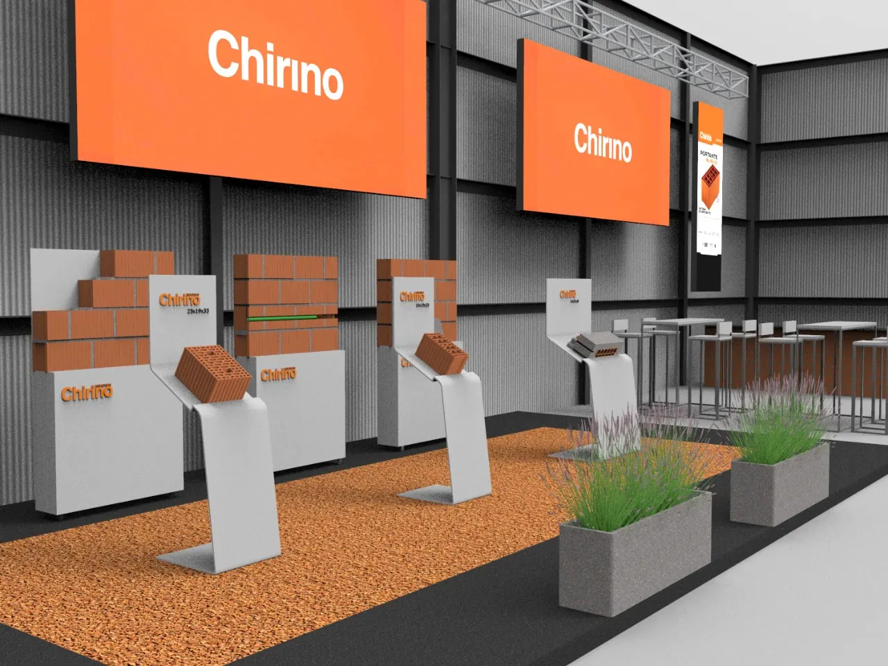 Pieza gráfica de Industrias Chirino